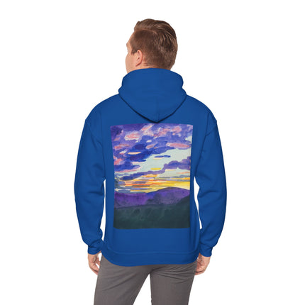Naturstudie XII by Karl Wiener Heavy Blend™ Hooded Sweatshirt