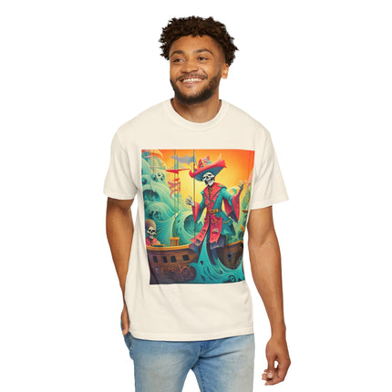 Skeleton Crew of the Misty Seas Unisex Garment-Dyed T-shirt