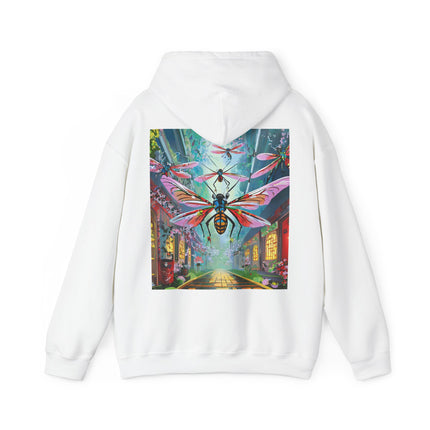 Neon Swarm – Heavy Blend™ Hooded Sweatshirt