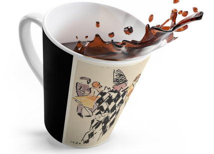 Artists’ Ball, Harlequin and Dancers by Joaquin Torres-Garcia Latte Mug