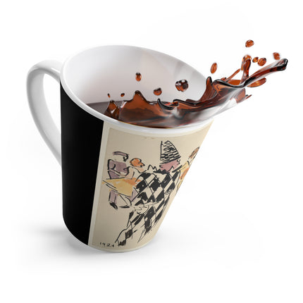 Artists’ Ball, Harlequin and Dancers by Joaquin Torres-Garcia Latte Mug