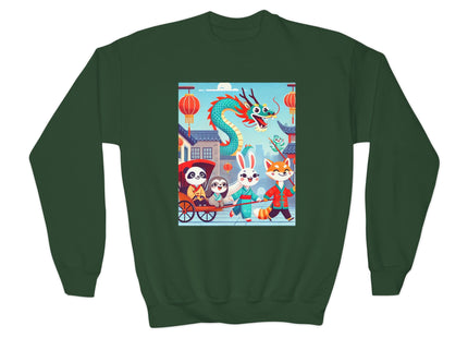The Little Dragon and Friends Youth Crewneck Sweatshirt