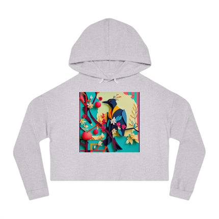 Curious Crow Women’s Cropped Hooded Sweatshirt