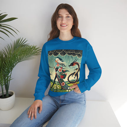 The Dragon Fairy’s Stride Heavy Blend™ Crewneck Sweatshirt
