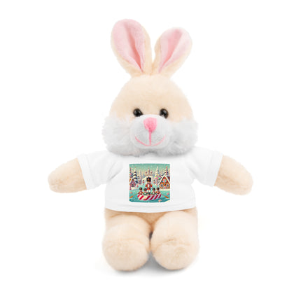 Nutcracker Candy-Striped Adventure Stuffed Animals with Tee