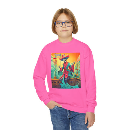 Skeleton Crew of the Misty Seas Youth Crewneck Sweatshirt