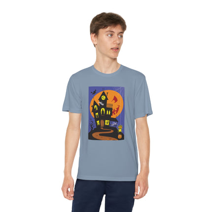 Halloween Night at the Haunted House Youth Competitor Tee