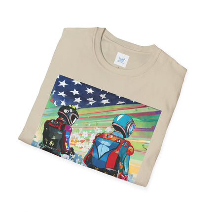 NSA Cyber Punk Computer Hacking Team Softstyle T-Shirt