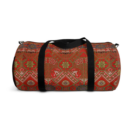 Japanese Fan Pattern III by G.A. Audsley Duffle Bag