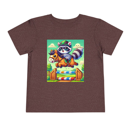 Raccoon Rider Toddler Short Sleeve Tee
