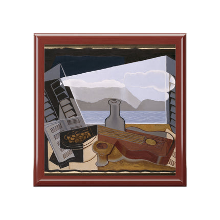 Open Window by Juan Gris Jewelry Box