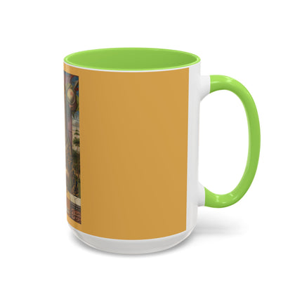 Madonna and Child by Carlo Crivelli Colorful Mugs (11oz, 15oz)