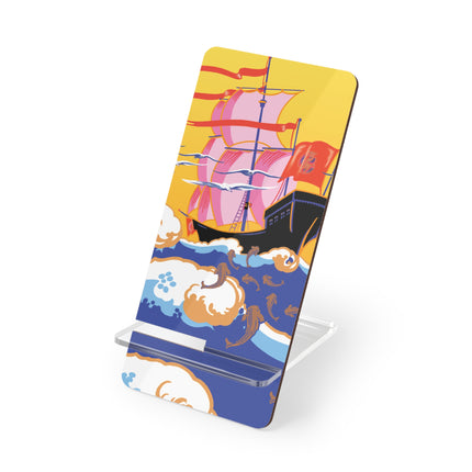 Golden Seas and Whimsical Dreams Mobile Display Stand for Smartphones