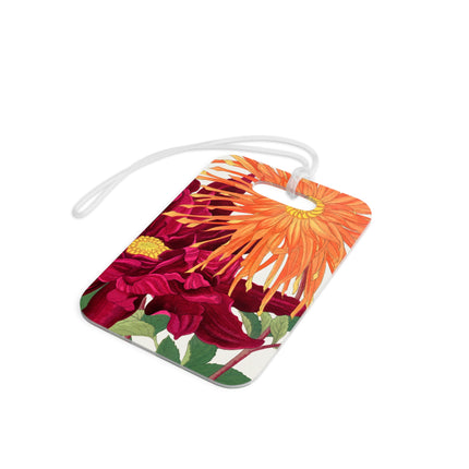 Dahlia Flower by Tanigami Kônan Luggage Tags