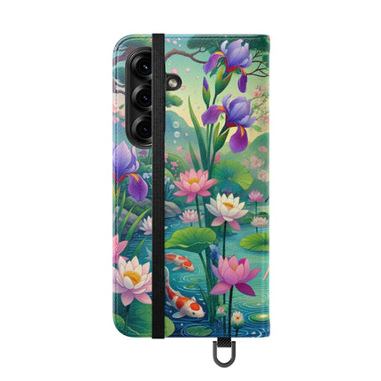 Fairy of the Koi Pond Flip Case – Mystical Harmony & Pond Enchantment