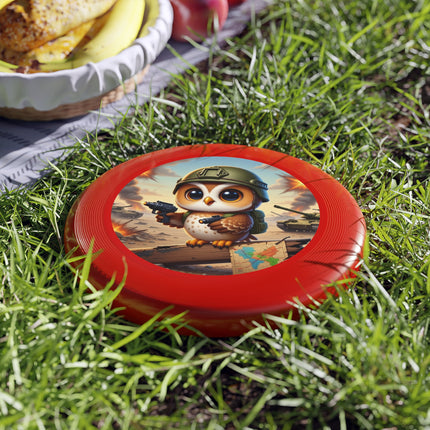 Owl on the Front Wham-O Frisbee – Tactical Scout & Night Watch