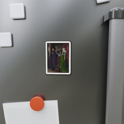 Arnolfini Portrait by Jan Van Eyck Die-Cut Magnets (5 Sizes)