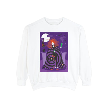 Mystic Elegance Unisex Garment-Dyed Sweatshirt