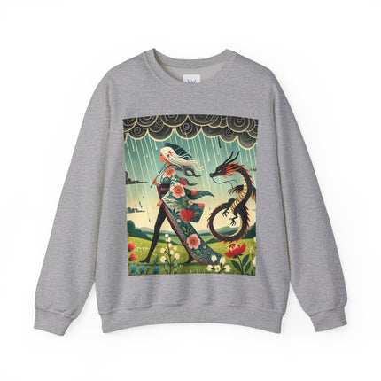 The Dragon Fairy’s Stride Heavy Blend™ Crewneck Sweatshirt