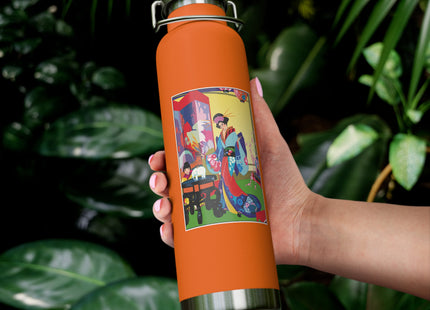A Timeless Journey by Umberto Brunelleschi Copper Vacuum Insulated Bottle, 22oz