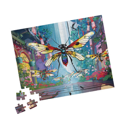 Neon Swarm Puzzle (110, 252, 520-piece)