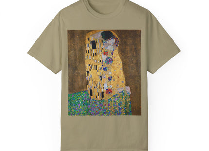 The Kiss by Gustav Klimt Unisex Garment-Dyed T-shirt