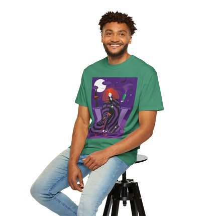 Mystic Elegance Unisex Garment-Dyed T-shirt