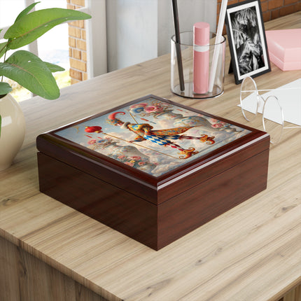 The Ornamental Jester Jewelry Box