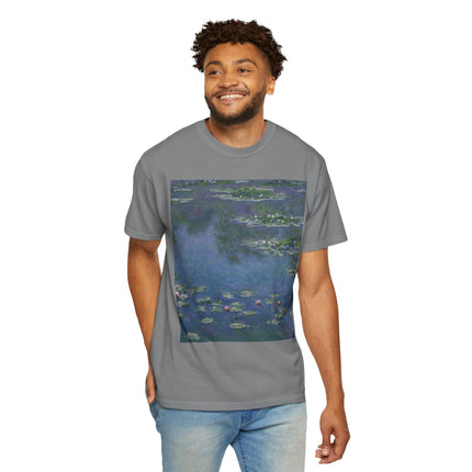 Water Lilies by Claude Monet Unisex Garment-Dyed T-shirt