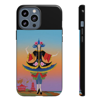 Colorful Dancer Phone Case – Vibrant Grace & Cultural Elegance