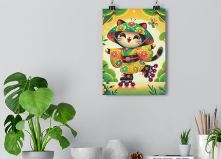 Firefly Dance on Wheels Giclée Art Print