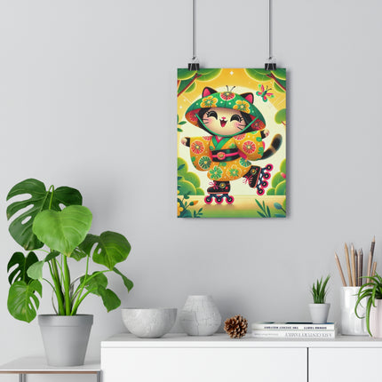 Firefly Dance on Wheels Giclée Art Print