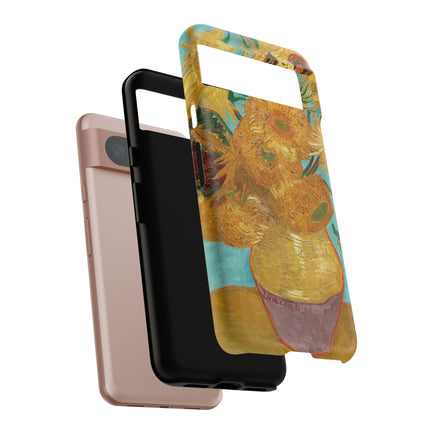 Vase with Twelve Sunflowers by Vincent Van Gogh Phone Cases