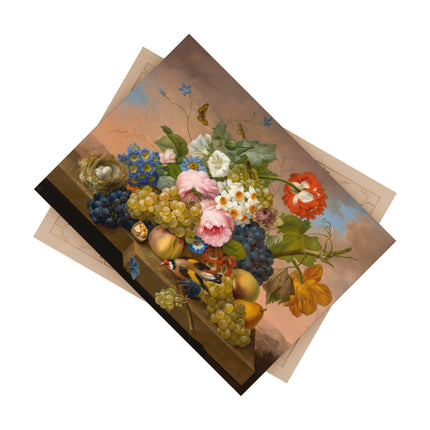 Floral Still Life by Franz Xaver Ceramic Tile