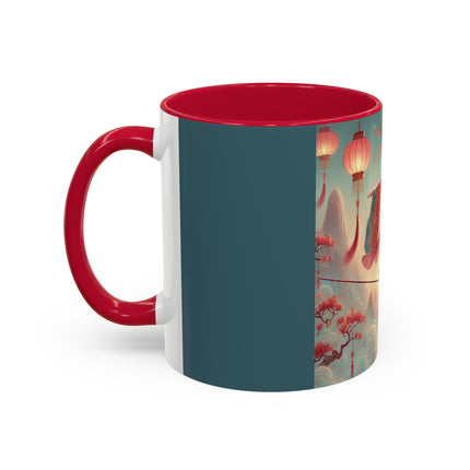 The Lantern Walker Colorful Mugs (11oz, 15oz)