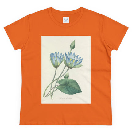 Choix des plus belles fleurs, Plate 055 by Pierre Joseph Redouté  Women's Midweight Cotton Tee
