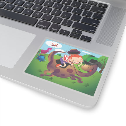 Rip-Roaring Fun Kiss-Cut Stickers (4 Sizes)