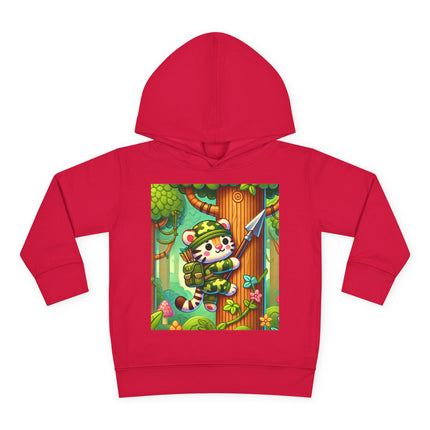Stealthy Stripes Toddler Pullover Fleece Hoodie
