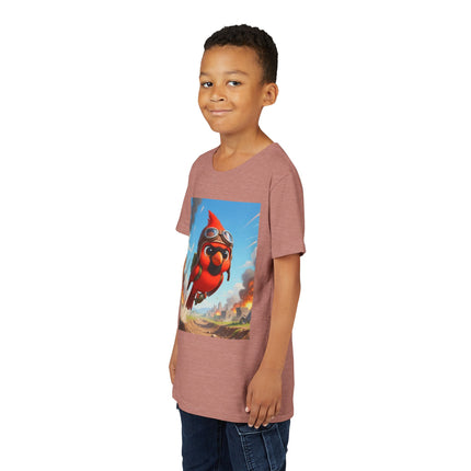 Cardinal Dive Bomber Youth Short Sleeve Tee