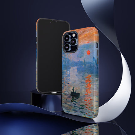 Sunrise by Claude Monet Phone Cases