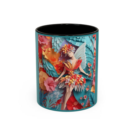 Hibiscus Fairy Colorful Mugs (11oz, 15oz)
