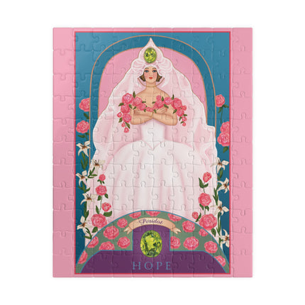 August & Peridot (from the Gem Series) by Sofia Chiostri Puzzle (110, 252, 500-Piece)