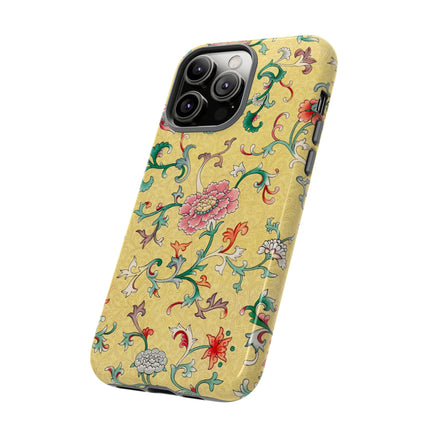 Flower Illustration by Owen Jones Phone Cases