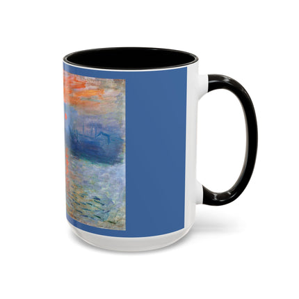 Sunrise by Claude Monet Colorful Mugs (11oz, 15oz)