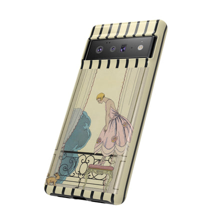 Falbalas et fanfreluches, La Souris by George Barbier Phone Cases