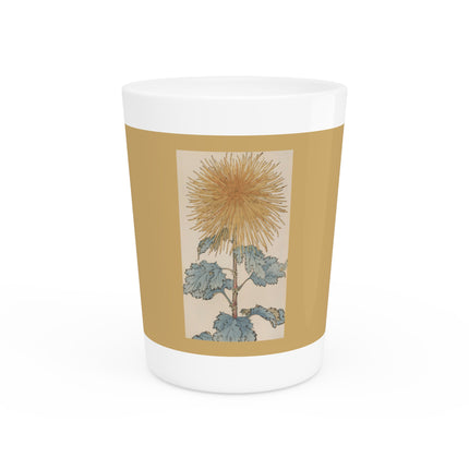 Keika hyakugiku, Pl.10 by Keika Hasegawa Ceramic Shot Glass