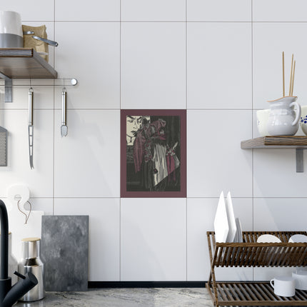 The Screen by Fernand Siméon Ceramic Tile