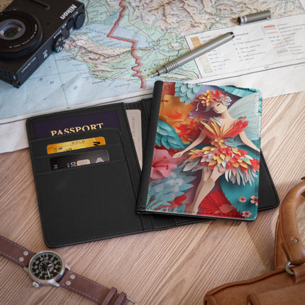 Hibiscus Fairy Passport Cover