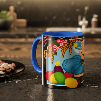 Blooms and Chicks Colorful Mugs (11oz, 15oz)