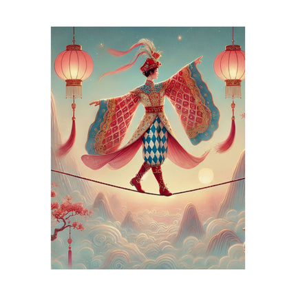 The Lantern Walker Matte Vertical Posters